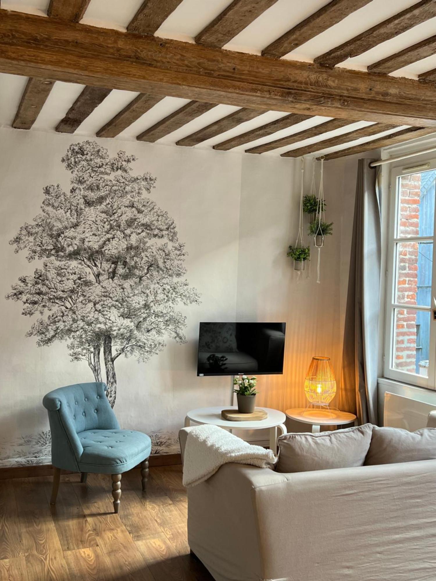 Une Pause Chez Julien, Appartement Lumineux Et Idealement Situe! Honfleur Exterior foto