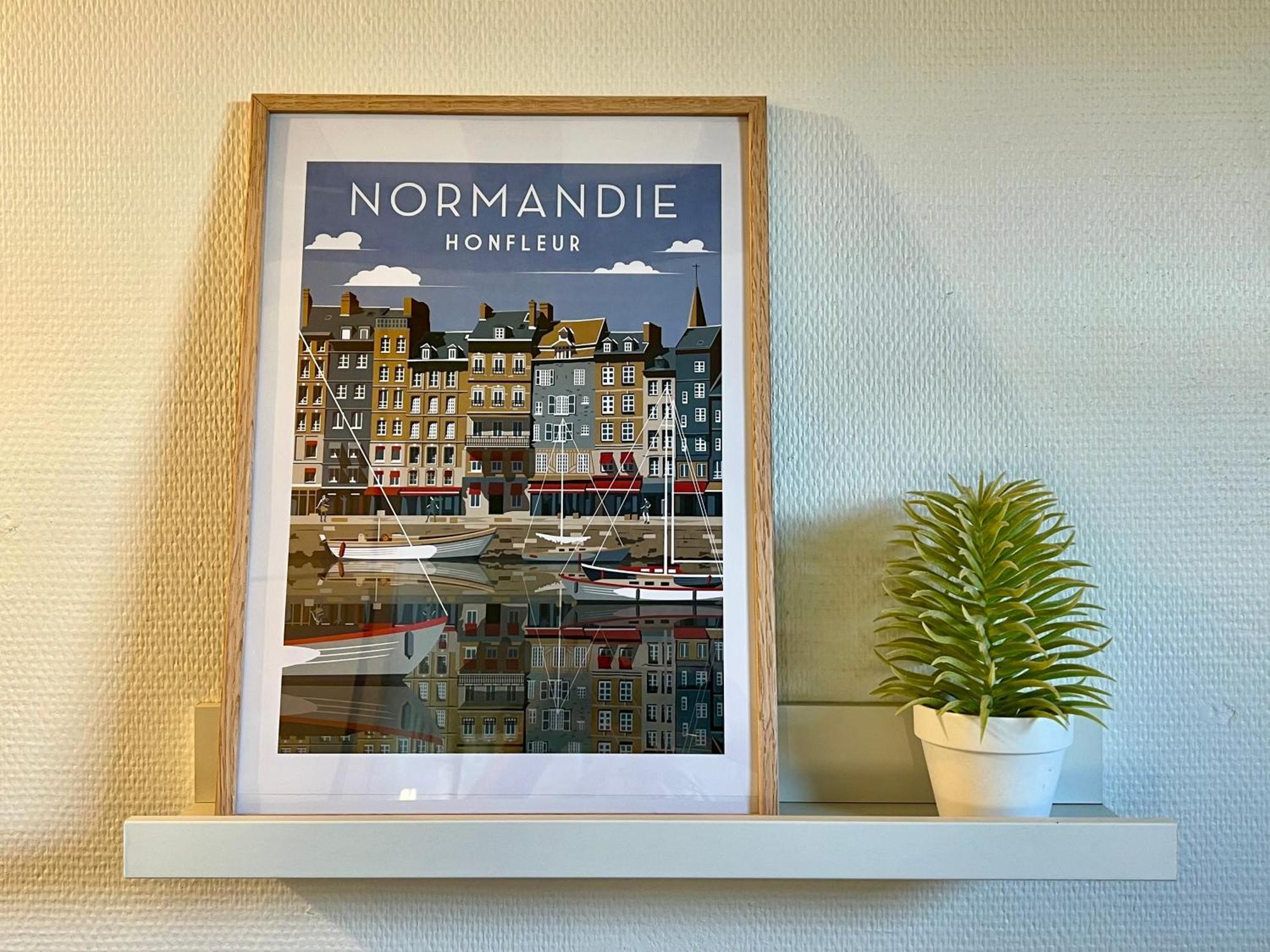 Une Pause Chez Julien, Appartement Lumineux Et Idealement Situe! Honfleur Exterior foto